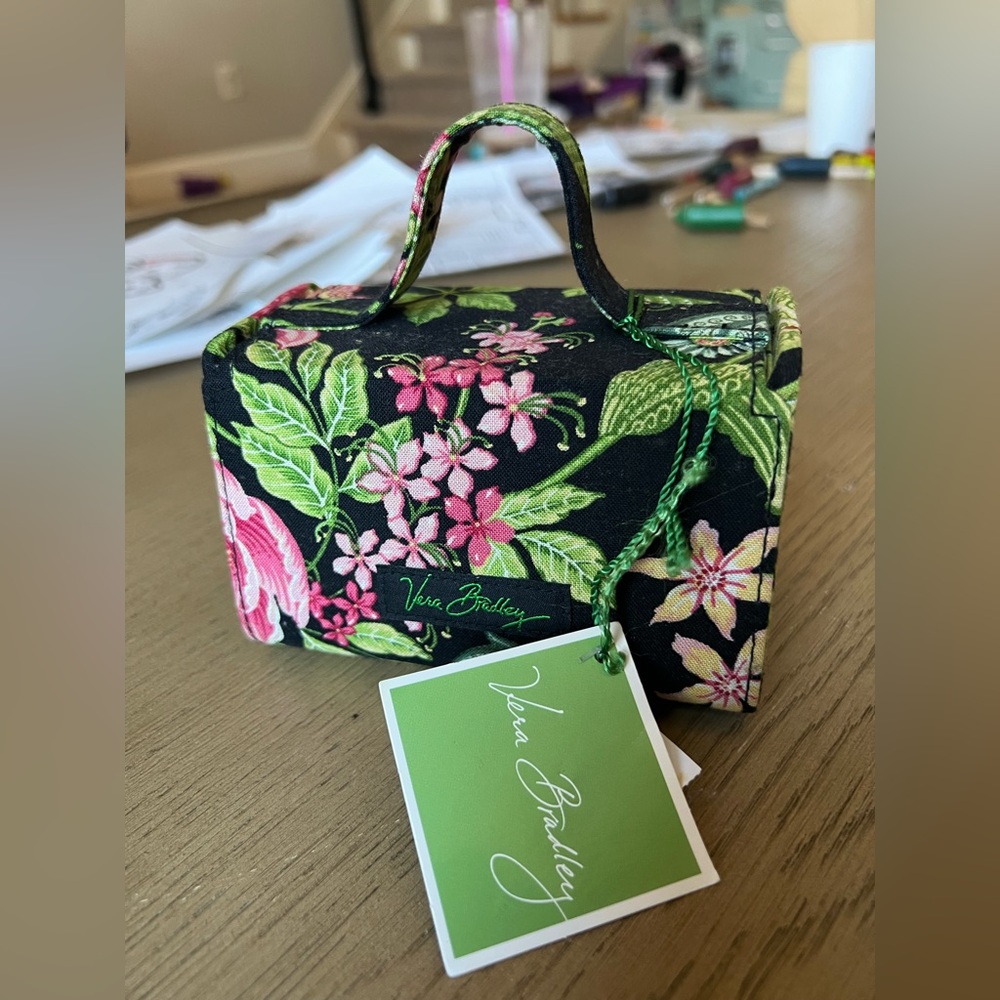 NWT Vera Bradley | Mini Jewelry Box in Botanica (Retired Colorway) - Picture 2 of 5
